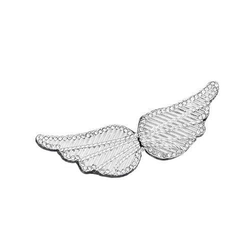 Jeans Enger Machen Clip 6 stücke Taillenknopf for Frauen Rock Hosen Jeans Ornamente Verstellbarer Taillenclip Metallstifte Kleidungszubehör Abnehmbar(Style 2) von FJOADNVM