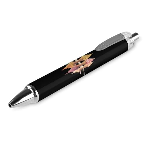 FJQWKLF Kugelschreiber mit schmelzender Eistüte, einziehbar, blaue Tinte, 0,5 mm feine Spitze, Schreibstift, Bürobedarf, 1 Stück von FJQWKLF