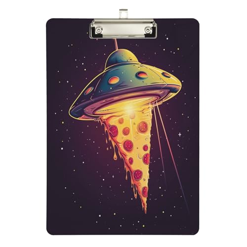 Klemmbrett aus Acryl, Sternenhimmel, UFO, A4-Letter-Größe, Standard-Klemmbrett, silberfarbenes Klemmbrett, ideal für Studenten, Büro, Schule, Krankenschwestern, 31,8 x 21,6 cm Klemmbrett aus Acryl, Sternenhimmel, UFO, A4-Letter-Größe, Standard-Klemmbrett, silberfarbenes Klemmbrett, ideal für Studenten, Büro, Schule, Krankenschwestern, 31,8 x 21,6 cm von FJQWKLF
