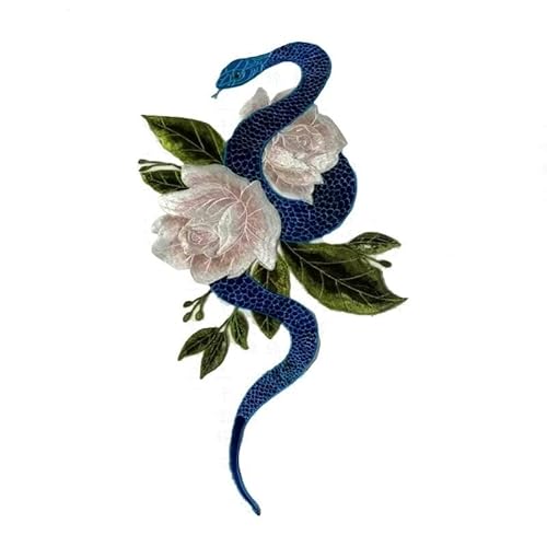 1 x schöne Blume Schlange löslich bestickt Stoff National Trend Applikation Patch Nähen Kleidung Zubehör 1 x schöne Blume Schlange löslich bestickt Stoff National Trend Applikation Patch Nähen Kleidung Zubehör von FJTANG