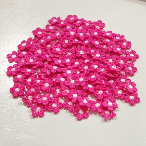 Mini-Gänseblümchen-Aufnäher, bestickt, zum Aufnähen, Aufnähen, Milchfaser, für Kleidung, Hochzeitskleid, Basteln, 50 Stück Mini-Gänseblümchen-Aufnäher, bestickt, zum Aufnähen, Aufnähen, Milchfaser, für Kleidung, Hochzeitskleid, Basteln, 50 Stück von FJTANG