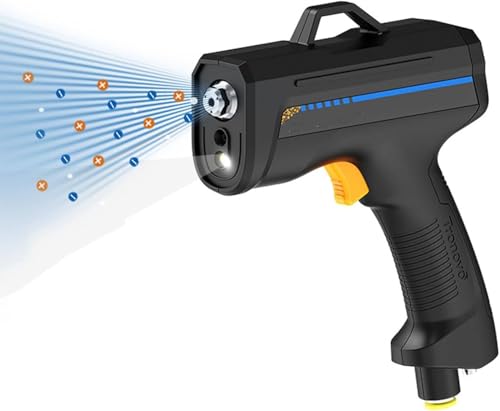 FJYAWEN Ionisierende Luftpistole, Antistatik-Entferner, Hand-Antistatikpistole Mit Stauberkennungslicht Und Infrarotlampe, Alarmfunktion, Effiziente Staubentfernung, Statische Entfernung,Pulse FJYAWEN Ionisierende Luftpistole, Antistatik-Entferner, Hand-Antistatikpistole Mit Stauberkennungslicht Und Infrarotlampe, Alarmfunktion, Effiziente Staubentfernung, Statische Entfernung,Pulse von FJYAWEN