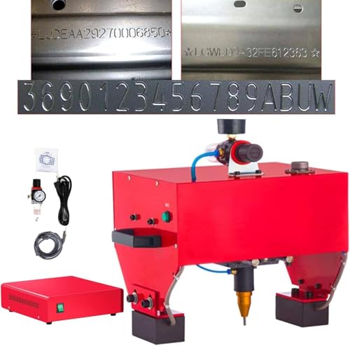 FJYAWEN Punktpräger, Tragbare Pneumatische Punktpräger, Metall-/Punktpräger, Gravurmaschine Mit Luftantrieb, 0,01–1 Mm Tiefe, Für Vin-Code, Zahlenbuchstaben,C-170 * 110mm FJYAWEN Punktpräger, Tragbare Pneumatische Punktpräger, Metall-/Punktpräger, Gravurmaschine Mit Luftantrieb, 0,01–1 Mm Tiefe, Für Vin-Code, Zahlenbuchstaben,C-170 * 110mm von FJYAWEN