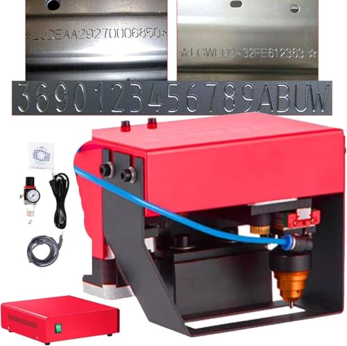 FJYAWEN Punktpräger, Tragbare Pneumatische Punktpräger, Metall-/Punktpräger, Gravurmaschine Mit Luftantrieb, 0,01–1 Mm Tiefe, Für Vin-Code, Zahlenbuchstaben,F-80 * 20mm FJYAWEN Punktpräger, Tragbare Pneumatische Punktpräger, Metall-/Punktpräger, Gravurmaschine Mit Luftantrieb, 0,01–1 Mm Tiefe, Für Vin-Code, Zahlenbuchstaben,F-80 * 20mm von FJYAWEN