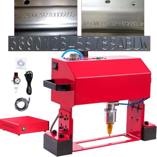 FJYAWEN Tragbare Pneumatische Nadelpräger-Markiermaschine, Tiefe 0,02 – 1 Mm, Markierung Pneumatische Metall-/Nadelpräger-Markiergraviermaschine Für Vin-Code-Fahrgestellnummern,X-140 * 40mm FJYAWEN Tragbare Pneumatische Nadelpräger-Markiermaschine, Tiefe 0,02 – 1 Mm, Markierung Pneumatische Metall-/Nadelpräger-Markiergraviermaschine Für Vin-Code-Fahrgestellnummern,X-140 * 40mm von FJYAWEN