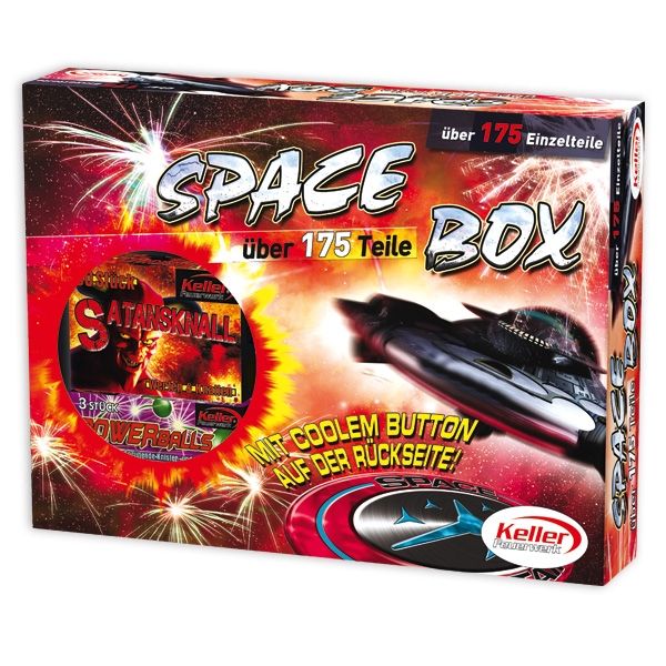 "Space Box" Feuerwerkssortiment, 7-fach sortiert von FKW Keller GmbH