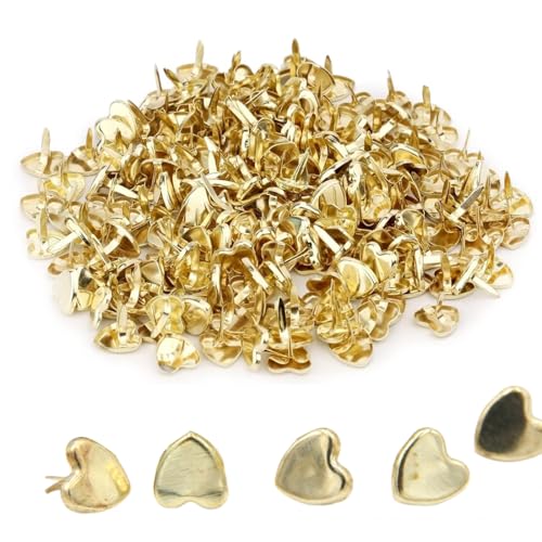 FKWKUW 100 Stück Mini Herzförmige Brads Musterbeutelklammern Herz Musterklammern Metall Scrapbooking Brads Verschlussklammern Musterklammern Für Schule Büro Papier Briefklammern Basteln Handwerk DIY FKWKUW 100 Stück Mini Herzförmige Brads Musterbeutelklammern Herz Musterklammern Metall Scrapbooking Brads Verschlussklammern Musterklammern Für Schule Büro Papier Briefklammern Basteln Handwerk DIY von FKWKUW