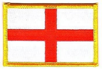 Aufnäher Patch England Fahne Flagge FLAGGENMAE® von FLAGGENMAE