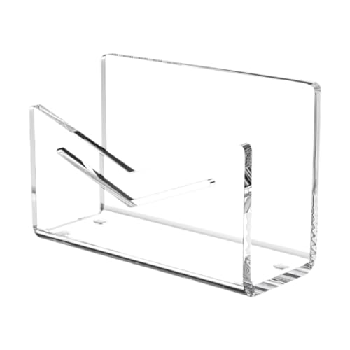 FLCPJGV Briefhalter Postablage Dokumentenablage Schreibtischablage Und Zeitschriftenhalter mit Stabilem Stand Aus Acryl für Die Organisation von Akten Und Pap, Klar FLCPJGV Briefhalter Postablage Dokumentenablage Schreibtischablage Und Zeitschriftenhalter mit Stabilem Stand Aus Acryl für Die Organisation von Akten Und Pap, Klar von FLCPJGV