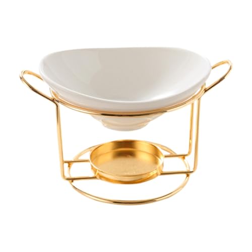 FLCPJGV Duftlampe Aromalampe Duftspender Kerzenhalter Und Stövchen für Duftöl Und Wachs mit Abnehmbarer Keramikschale auf Eisenständer für Terrasse Un, Gold FLCPJGV Duftlampe Aromalampe Duftspender Kerzenhalter Und Stövchen für Duftöl Und Wachs mit Abnehmbarer Keramikschale auf Eisenständer für Terrasse Un, Gold von FLCPJGV