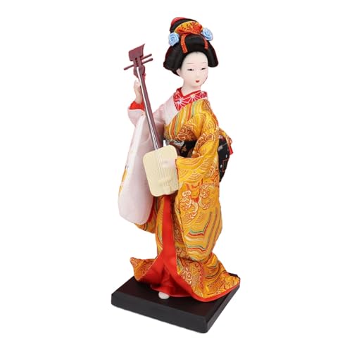 FLCPJGV Geisha Puppe Japanische Statuette Sammlerfigur Im Kimono Dekorative Tischfigur mit Feiner Stickerei auf Der Kleidung für EIN Japanisches Ambiente Im, Style I FLCPJGV Geisha Puppe Japanische Statuette Sammlerfigur Im Kimono Dekorative Tischfigur mit Feiner Stickerei auf Der Kleidung für EIN Japanisches Ambiente Im, Style I von FLCPJGV