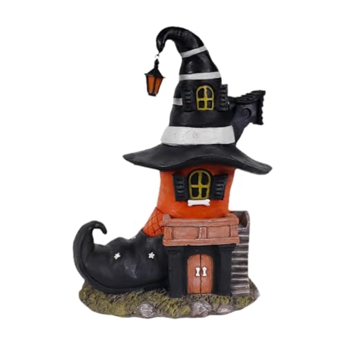 FLCPJGV Halloween Haus Statue Kunst Handwerk Tisch Ornamente für Tisch Party Regal FLCPJGV Halloween Haus Statue Kunst Handwerk Tisch Ornamente für Tisch Party Regal von FLCPJGV
