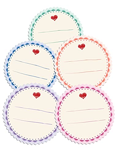 Marmelade Sticker auf Bogen 70 Stück (Etiketten, Aufkleber für Selbstgemachtes, ablösbare selbstklebende Papiersticker 39 mm Ø, beschriftbar, Geschenk, Einmachetiketten) von FLEX-N-ROLL