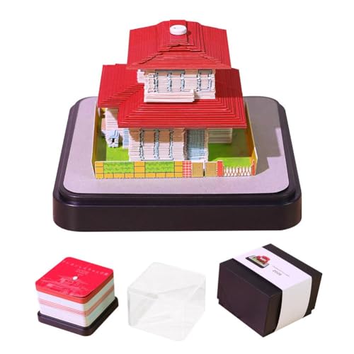 3D 2026 Schreibtischkalender Papier Panorama Spaß Haus Skulptur Papier Schnitzen Notizblock Block Desktop Dekoration Memo Geschenk 3D 2026 Schreibtischkalender Papier Panorama Spaß Haus Skulptur Papier Schnitzen Notizblock Block Desktop Dekoration Memo Geschenk von FLKWOP