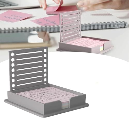 Haftnotiz-Schablone, Notizvorlage, Haftnotizen mit Schablone, Haftnotizspender, Memo-Organizer, kreisförmig mit Haftnotiz-Schablone, Notizvorlage, Haftnotizen mit Schablone, Haftnotizspender, Memo-Organizer, kreisförmig mit von FLKWOP