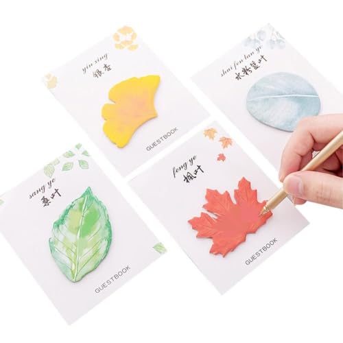 Herbstblatt Haftnotizen, Blatt Haftnotizen Blöcke Ahornblatt Memo Blöcke Blatt Form Aufkleber Selbstklebend Nicht Blatt Memo Herbst Herbstblatt Haftnotizen, Blatt Haftnotizen Blöcke Ahornblatt Memo Blöcke Blatt Form Aufkleber Selbstklebend Nicht Blatt Memo Herbst von FLKWOP