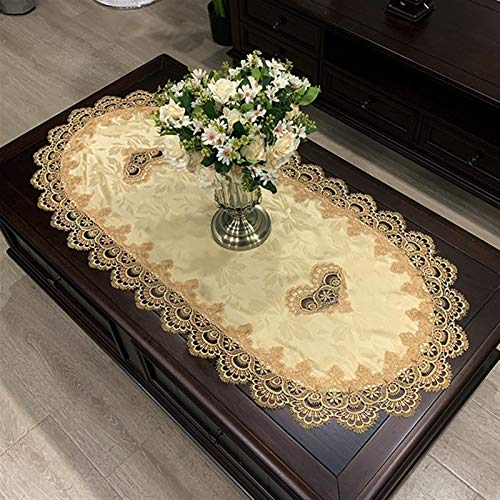 FLYIFE Tischdecken Europäische Ovale Tischdeckeickte Tischdecke Tisch Blume Stoff Wohnzimmer Tischset Spitze Tee Tischdecke Moderne Einfache Dekoration/F/70X130Cm Oval FLYIFE Tischdecken Europäische Ovale Tischdeckeickte Tischdecke Tisch Blume Stoff Wohnzimmer Tischset Spitze Tee Tischdecke Moderne Einfache Dekoration/F/70X130Cm Oval von FLYIFE