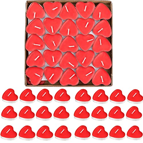 FLZONHUT 50 Rote Herzform Romantische Kerzens,Kerzen Deko Für Valentinstag, Vorschlag, Hochzeit,JubiläUm, Verlobung, Geburtstag,Romantische Geschenke FLZONHUT 50 Rote Herzform Romantische Kerzens,Kerzen Deko Für Valentinstag, Vorschlag, Hochzeit,JubiläUm, Verlobung, Geburtstag,Romantische Geschenke von FLZONHUT