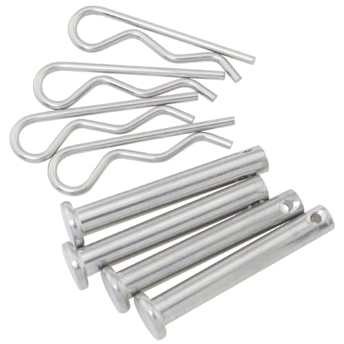 FMHXG Splinte aus 304 Edelstahl, M6 x 40, flache Positionierungsstifte, R-Klemmen, Splintschäfte für Haken-Up-Pin-Verriegelungssysteme, Möbelinstallation, 8 Stück FMHXG Splinte aus 304 Edelstahl, M6 x 40, flache Positionierungsstifte, R-Klemmen, Splintschäfte für Haken-Up-Pin-Verriegelungssysteme, Möbelinstallation, 8 Stück von FMHXG