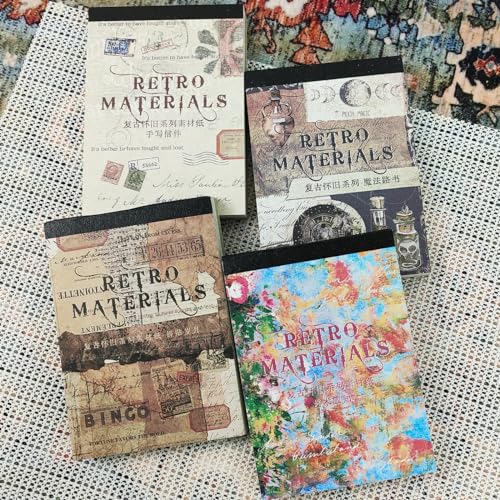 Scrapbooking-Zubehör, Vintage-Scrapbook, Papier, dekoratives Papier, Bullet Collage, Basing, Foto, Junk, Journaling, Zubehör, Album, Verzierung, Kunst, Handwerk, ästhetische Planer, Scrapbook, Scrapbooking-Zubehör, Vintage-Scrapbook, Papier, dekoratives Papier, Bullet Collage, Basing, Foto, Junk, Journaling, Zubehör, Album, Verzierung, Kunst, Handwerk, ästhetische Planer, Scrapbook, von FMOACEN