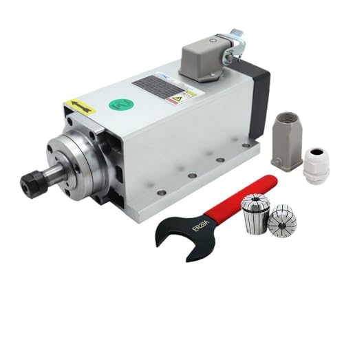 FNWXGMFZ 2,2 KW CNC-Motor 110 V/220 V ER20 400 Hz 24000 U/min + ER20A-Schraubenschlüssel + 2 Stück ER20-Spannzange 1/2 Zoll 10 mm(220v) von FNWXGMFZ