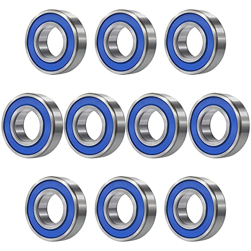 FOCMKEAS 6701-2RS 10 STÜCKE Rillenkugellager 12×18×4mm Doppel Schwarz Gummi Dichtung Kugellager Chromstahl P0 Z2 Lager für Industriemaschinen, Elektrowerkzeuge und mechanische Geräte FOCMKEAS 6701-2RS 10 STÜCKE Rillenkugellager 12×18×4mm Doppel Schwarz Gummi Dichtung Kugellager Chromstahl P0 Z2 Lager für Industriemaschinen, Elektrowerkzeuge und mechanische Geräte von FOCMKEAS