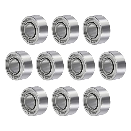 FOCMKEAS R133ZZ 10 STÜCKE Miniatur-Tiefgewinde-Kugellager ID 3/32"×OD 3/16"×Breite 3/32" Doppelmetall-geschütztes Kugellager Chromstahl P0 Z2 Lager für Industriemaschinen, Elektrowerkzeuge FOCMKEAS R133ZZ 10 STÜCKE Miniatur-Tiefgewinde-Kugellager ID 3/32"×OD 3/16"×Breite 3/32" Doppelmetall-geschütztes Kugellager Chromstahl P0 Z2 Lager für Industriemaschinen, Elektrowerkzeuge von FOCMKEAS