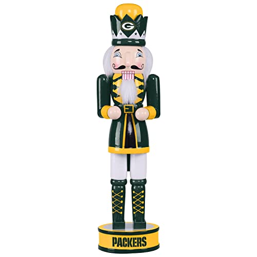 Green Bay Packers NFL Nussknacker Holzfigur 35cm von FOCO