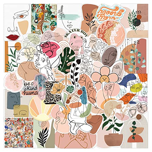 100 Stück Boho Aufkleber, Ästhetisch Böhmische Aufkleber für Mädchen, Kinder, Frauen, Western Vintage Abstrakte Linienkunst Graffiti, Vinyl Wasserdicht Süße Abziehbilder für Wasserflaschen, Laptop 100 Stück Boho Aufkleber, Ästhetisch Böhmische Aufkleber für Mädchen, Kinder, Frauen, Western Vintage Abstrakte Linienkunst Graffiti, Vinyl Wasserdicht Süße Abziehbilder für Wasserflaschen, Laptop von FOCRI