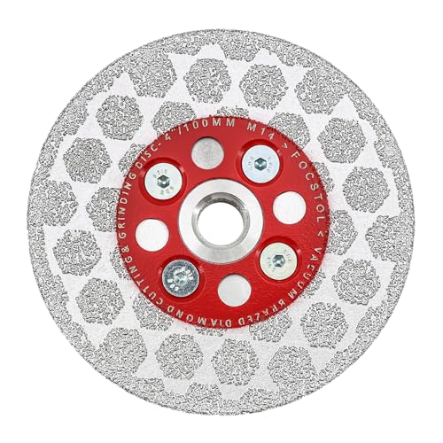 Diamant Fliesen Trennscheibe 100mm - FOCSTOL Diamantscheibe Schneiden und Schleifen für Porzellan Keramik Fliesen Marmor Quarz Diamant Fliesen Trennscheibe 100mm - FOCSTOL Diamantscheibe Schneiden und Schleifen für Porzellan Keramik Fliesen Marmor Quarz von FOCSTOL