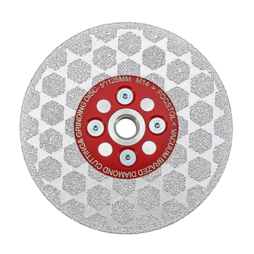 Diamant Fliesen Trennscheibe 125mm - FOCSTOL Diamantscheibe Schneiden und Schleifen für Porzellan Keramik Fliesen Marmor Quarz Diamant Fliesen Trennscheibe 125mm - FOCSTOL Diamantscheibe Schneiden und Schleifen für Porzellan Keramik Fliesen Marmor Quarz von FOCSTOL