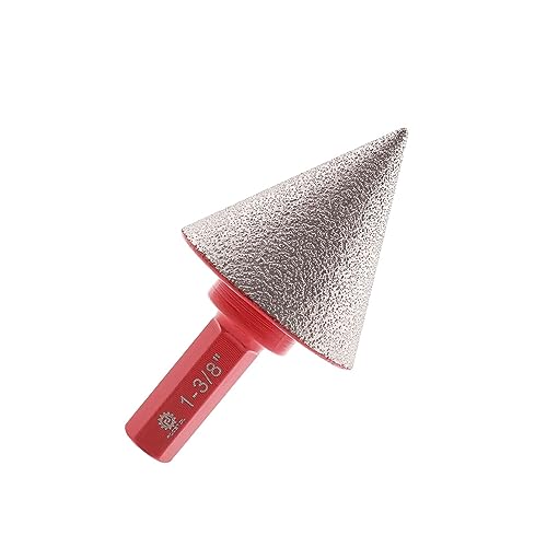 FOCSTOL Diamant Fasenbohrer - 35mm Diamant Fingerfräser Mit Sechskantschaft zum Vergrößern Formen Trimmen Vorhandene Löcher in Fliesen Porzellan Keramik Granit Marmor FOCSTOL Diamant Fasenbohrer - 35mm Diamant Fingerfräser Mit Sechskantschaft zum Vergrößern Formen Trimmen Vorhandene Löcher in Fliesen Porzellan Keramik Granit Marmor von FOCSTOL