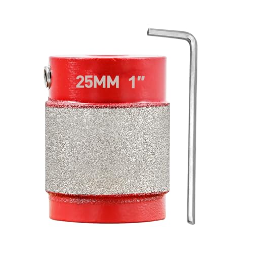 FOCSTOL Diamantschleifer Keramik-Glas-Schleifwerkzeug - 25mm Diamantschleifer Glas zum Schleifen von Glas Fliesen Stein Jade FOCSTOL Diamantschleifer Keramik-Glas-Schleifwerkzeug - 25mm Diamantschleifer Glas zum Schleifen von Glas Fliesen Stein Jade von FOCSTOL