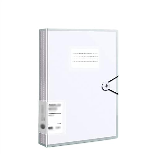 Geschenkverpackung Papier, Transparenter Aktenordner, A4, mehrlagig, 30 Seiten, mehrfarbig(Wit) von FOELANNE