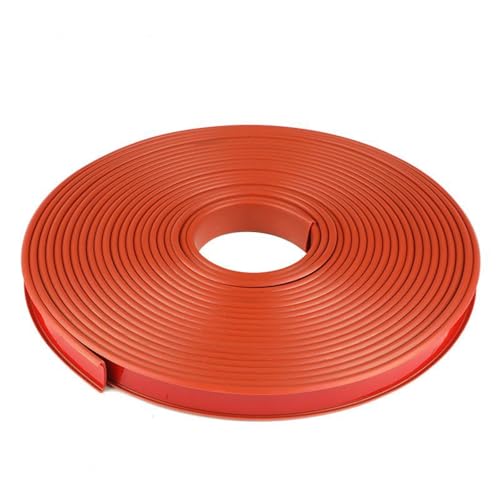 U-förmiges Möbelkantenband, 9–40 mm U-förmiges Möbelkantenband, 5 m/16,4 ft flexibles Abzieh- und Klebekantenband, selbstklebendes Kantenband for die Restaurierung von Möbelschränken(Brown,22mm) von FOELANNE