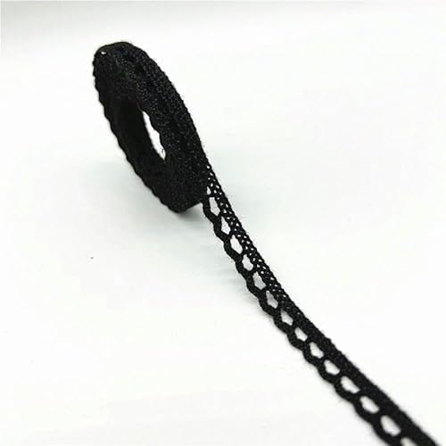 Zurückziehende Seite, 2 Yards 100% Baumwolle gehäkeltes Spitzenband 10 mm/50 mm mehrfarbig Nähzubehör(01) von FOELANNE