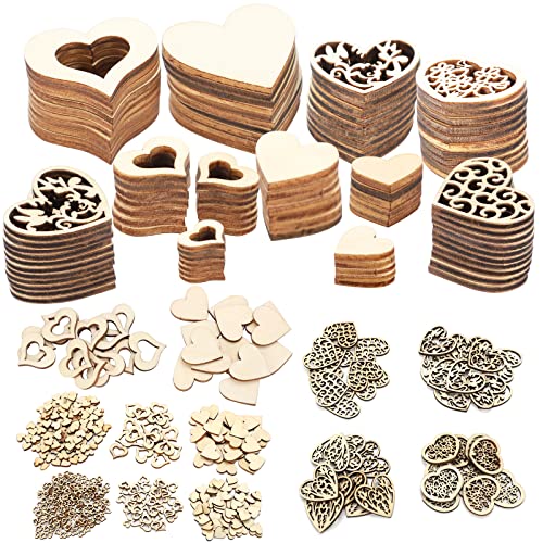 Streudeko Weihnachten, FOGARI 510 Stück Holzscheiben Herz Streudeko zum Basteln DIY Tischdeko für Hochzeitsdeko Geburtstag Taufe Valentinstag Geschenkanhänger Streudeko Weihnachten, FOGARI 510 Stück Holzscheiben Herz Streudeko zum Basteln DIY Tischdeko für Hochzeitsdeko Geburtstag Taufe Valentinstag Geschenkanhänger von FOGARI
