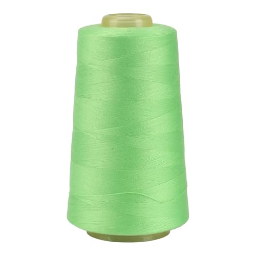 FOGAWA 1 Rollen Nähgarn Polyester Nähgarn Nähmaschinengarn, 40s/2, 3000 yards, Garnspule Overlockgarn für Näharbeiten, Quilten, Patchwork, Kleidung(Türkis 10266) von FOGAWA