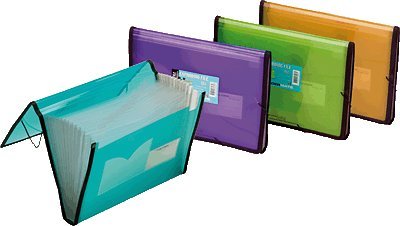 FOLDERMATE 134-DL Mappe 12 Positionen Popfresh, grün von FOLDERMATE
