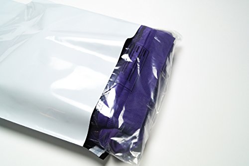 Folienmailer® Versandbeutel C4: Plastik Versandtaschen 250x350mm, selbstklebend und blickdicht, Versandtüten aus Plastik für Kleidung und Textilien (100) von FOLIENMAILER