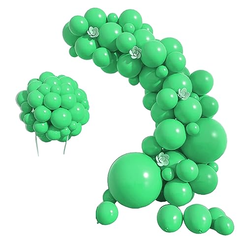 100 Stück Latex-Ballonbogen-Set, verschiedene Größen, 12,7 cm, 25,4 cm, 25,7 cm, 45,7 cm, Party-Dekoration für Geburtstag, Hochzeit, Babyparty, runde Luftballons von FOLODA