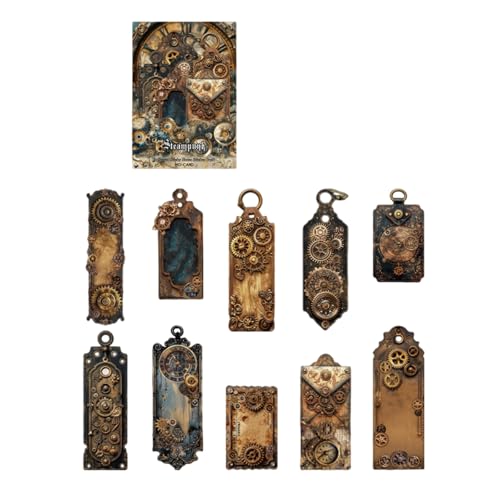 20pieces Ästhetische Goth Geprägte Aufkleber Scrapbooking Aufkleber Für Journal Notebook Wasserflasche Foto Album Telefon Hülle Gothic Planer von FOLODA