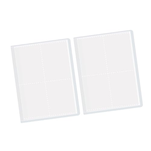 2PCSLIGHTWHLEWHLY PORTABLE SEITE SEITE Datei Ordner Case Card Album Mit Transparenter Innerer Für Schüler Und Büroanmeldungslösung von FOLODA