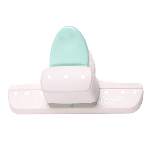 3 Hole Puncher Mit Ausrichtungsskala Für Binder Notebook Planer 4mm Rundloch Puncher Für Papierdatei Cardstock Picture Planer Zubehör von FOLODA