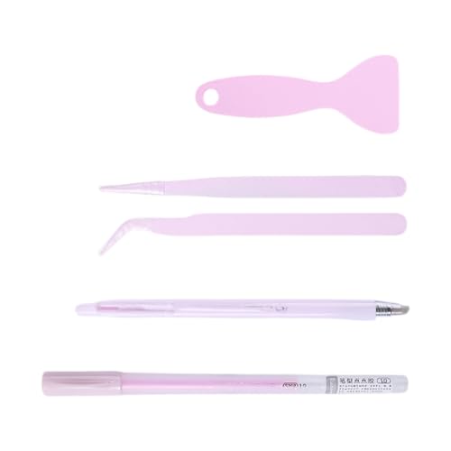 4PCS Mehrzwecke Scrapbooking Handwerkswerkzeug Umfasst Kleber Applikator Spatel Ceramic Cutter Und Pinzetten Für Kunsthandwerkswerkzeug von FOLODA