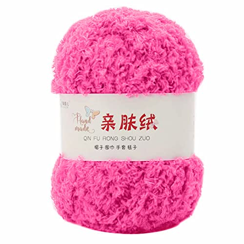 50g/Roll Strick Nadelwerkzeuge Wolldicke Korallen Samtweiche Garne Handstrickgarne Häkel von FOLODA