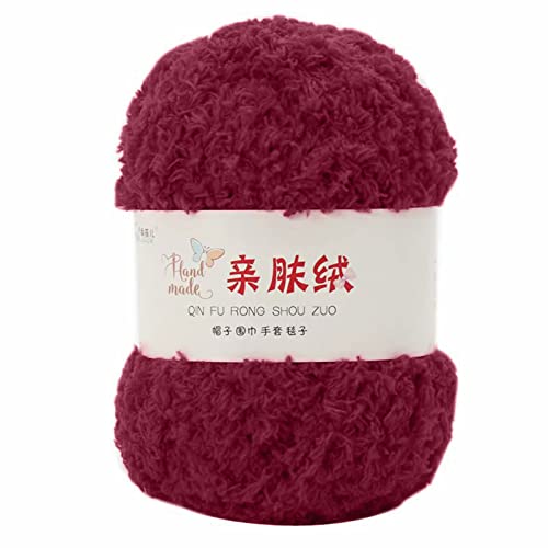 50g/Roll Strick Nadelwerkzeuge Wolldicke Korallen Samtweiche Garne Handstrickgarne Häkel von FOLODA