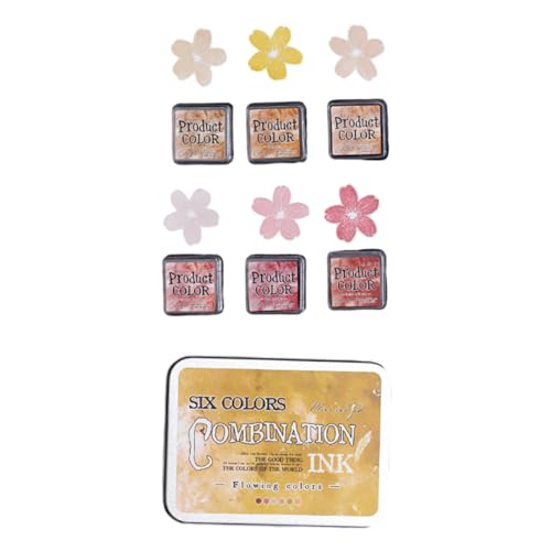 6 PCs Fließende Farben Serie Inks Pad Set Stamp Pad Set Zum Erstellen Von Scrapbooking Kombination Inkpad Kombination Inkpad Retro Tinte Für Kinder Erwachsene Handwerksprojekte 6 PCs Fließende Farben Serie Inks Pad Set Stamp Pad Set Zum Erstellen Von Scrapbooking Kombination Inkpad Kombination Inkpad Retro Tinte Für Kinder Erwachsene Handwerksprojekte von FOLODA