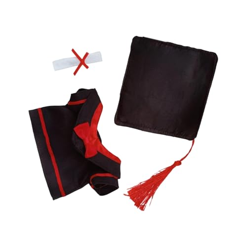 FOLODA Abschlusshutkleid Für 17 cm Figur Puppen Akademische Robe Kostüm Junggesellenhut Sammlerpuppe Display Foto Requisiten Doll Kleidung Abschlussset Set FOLODA Abschlusshutkleid Für 17 cm Figur Puppen Akademische Robe Kostüm Junggesellenhut Sammlerpuppe Display Foto Requisiten Doll Kleidung Abschlussset Set von FOLODA
