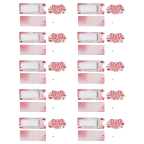 FOLODA Geburtstagskarte Verfügt Über Eine Lebendige Schmetterlingsausstellung Und Realistische Schmetterlingseffektkarten 10PCS Friendly Paper Celebration Card von FOLODA